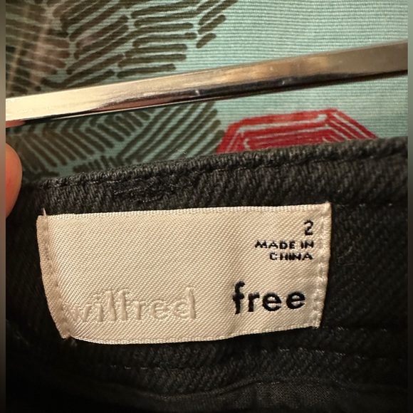 Wilfred Free Charcoal Wide-Leg Pants - Picture 3 of 7